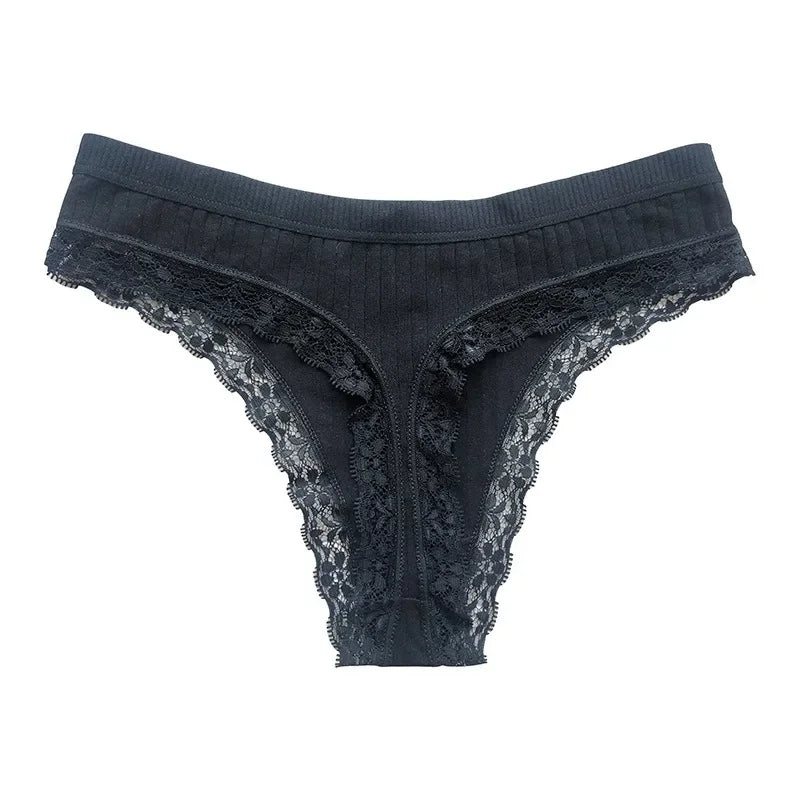 3Pcs/Set Cotton Panties Women G-string Female Underpants Sexy Lingerie Seamless Underwear Low Rise Panties M-XL Intimates