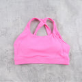 DIAS FIT JOY Cloud feeling wide shoulder strap cross beauty back removable padding sports bra Pilates cycling fitness