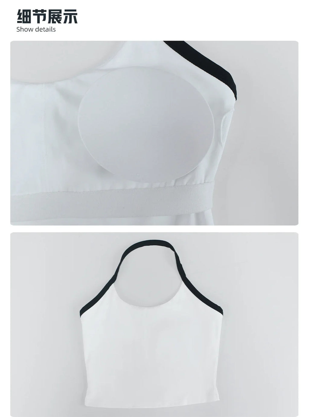 New Contrasting Striped Yoga Sets Women Hanging Neck Slim Sports Vest Gym Outfits High Waist Pocket Pants Running Fitness Suits