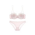 Sophisticated Sensual Lace Lingerie Women's Summer Bralette for Small Breasts Natural Shape, No Empty Cup Beautiful Back Bra Set