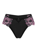 1pcs Women's Solid Color Floral Panties Low Waist Breathable Comfortable Female Underpants Elegant Sexy Lingerie Lady Briefs