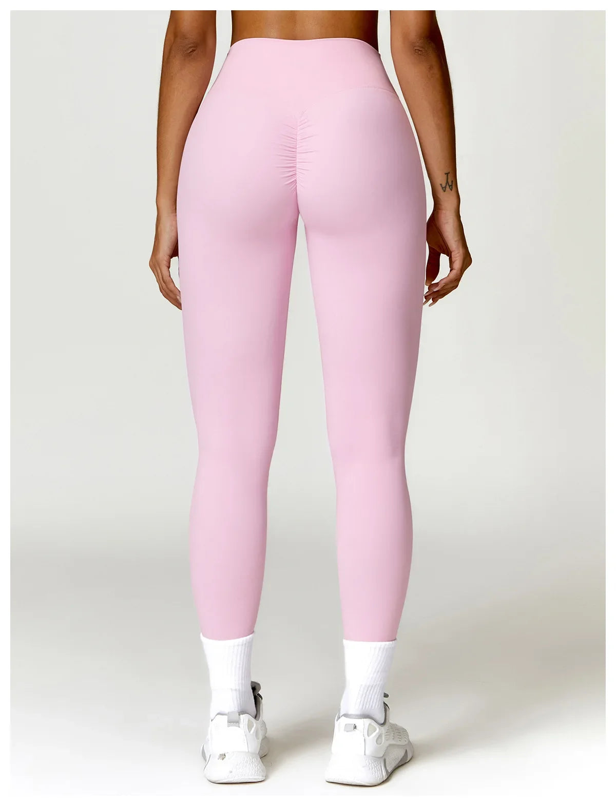 Hearuisavy Summer Scrunch Gym Leggings Woman Workout Pants Female Running Tights Push Up Yoga Pants High Waist Sports Leggings