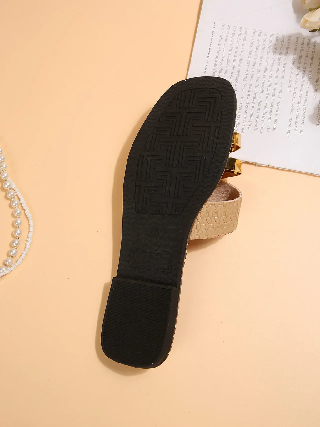 Women's Slippers New Summer Style Braided Versatile Casual Sandals Soft Sole Women's Flip Flop Women's Sandals Zapatos De Mujer