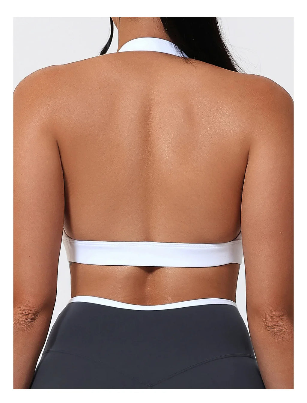 Women Halter Sports Bra Push Up Strappy Sexy Open Back Gym Crop Top Padded Women's Underwear Fitness Workout Yoga Tank Tops