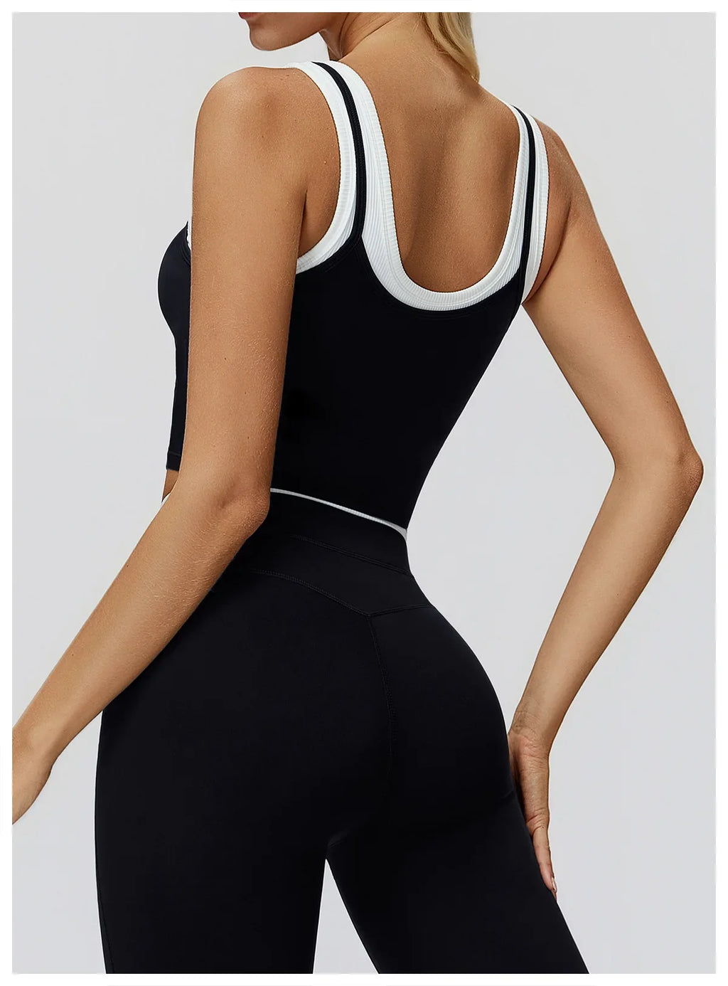 Color Blocked Fitness Bra Workout Tops Gym Underwear Fitness Sports Bras Athletic Sport Bra Women Backless Gym Yoga Crop Top
