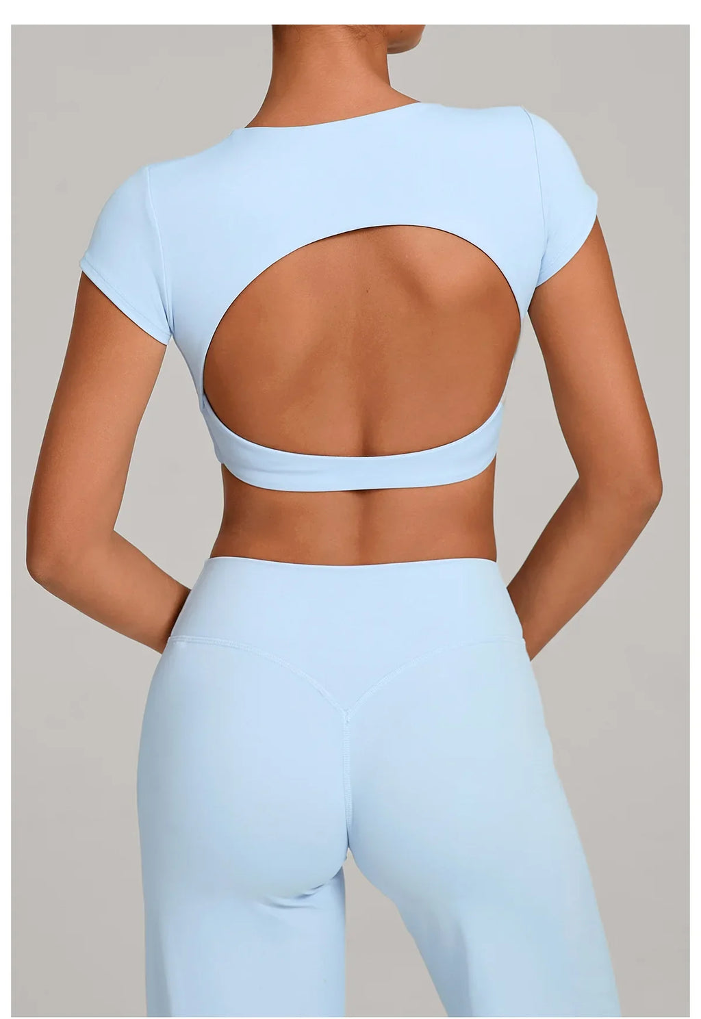 Sexy Hollow Out Backless Sports Shirts Women Shorts Sleeve High-strength Double-layer Stitching Without Chest Sports Tank Tops