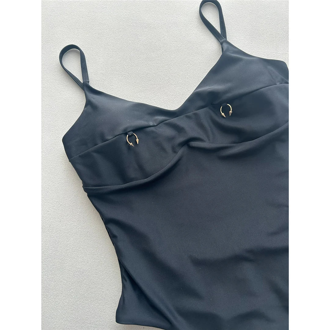 Sexy Extreme String Mini Micro Thong Women Swimwear One Piece Swimsuit Female Underwired Backless Bather Bathing Suit Swim V7516