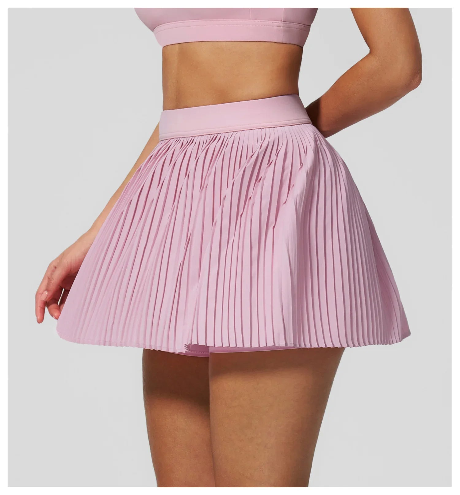 Golf Tennis Skirts with Pocket Women Gym Running Pleated Skorts Outdoor Sports Fitness Slim Shorts High Waist Yoga Golf Skirt