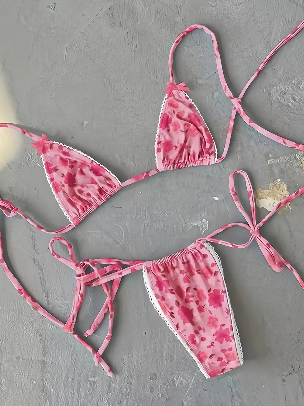 Micro Bikini Push Up Women Swimsuits 2026 Sexy Female Swimwear Brazilian Bikini Set Thong Biquini Swim Suits Print Beachwear