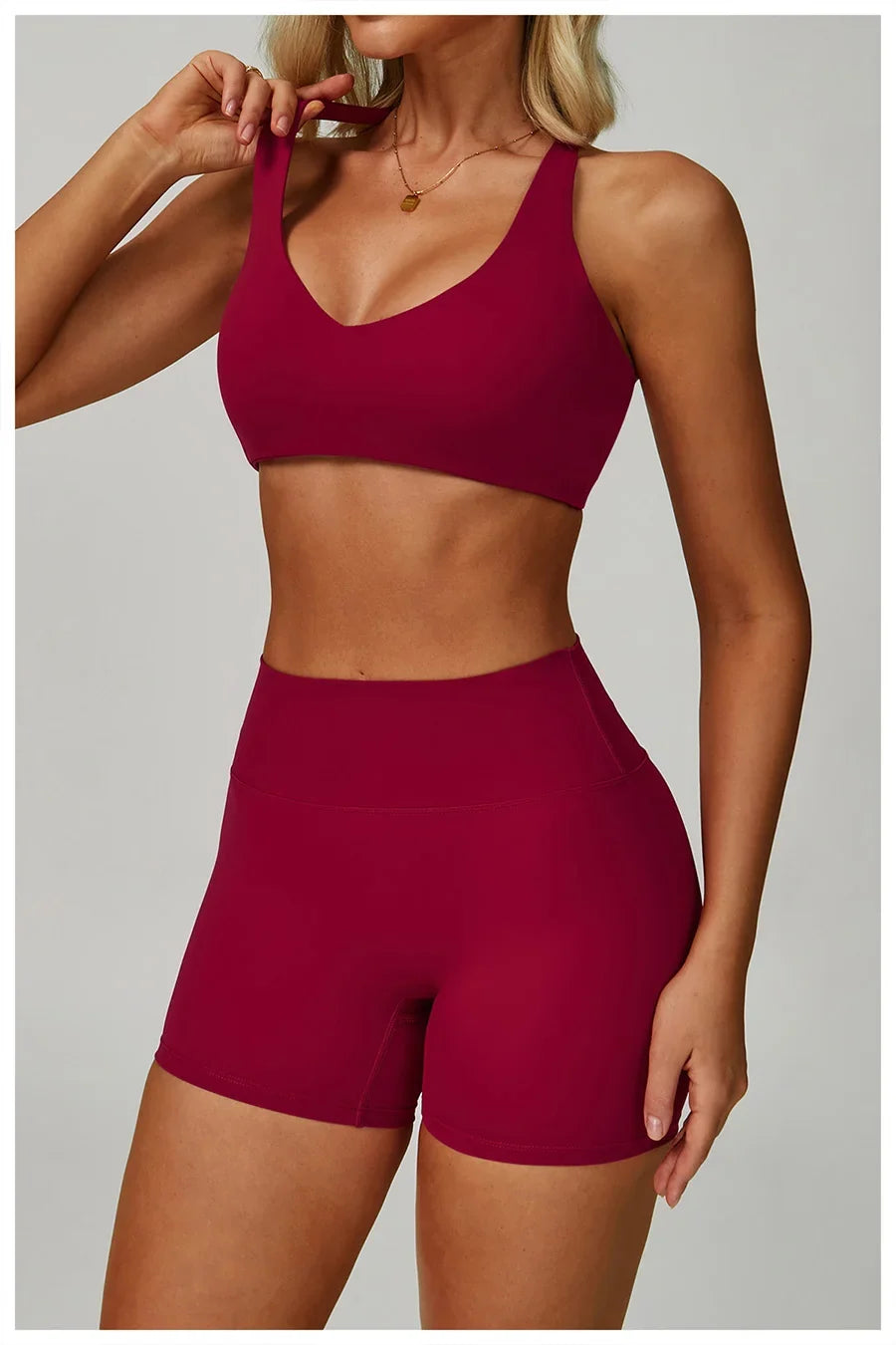 New Sportswear Seamless Yoga Set Gym Clothes Sportswear Long sleeved jacket Women Fitness Set Tracksuits Sports Bra Gym Leggings
