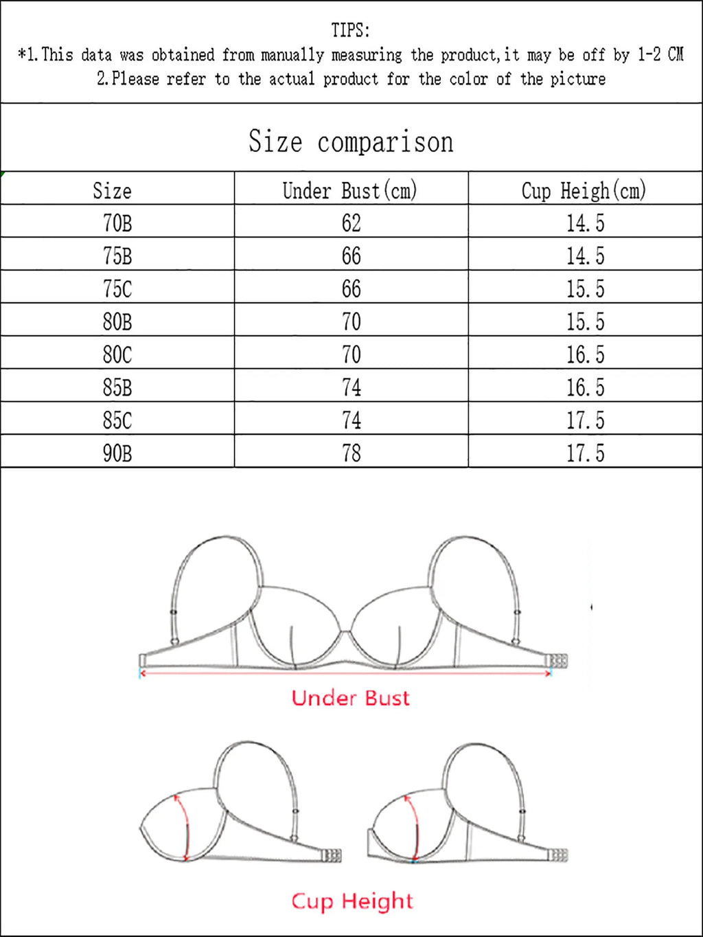 Half cup bra with front button strapless sexy party lingerie women's underwear push up bra lace brassere MR3466