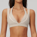 Summer Women's Sports Bra Anti-Sweat Fitness Top Women Yoga Bra Cycling Shockproof Crop Top Cross Back Sport Bra Gym Workout Top