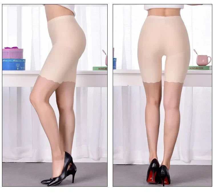 Seamless Safety Short Pants Summer Women Plus Size Boxers For Female Anti Rub Safety Shorts Under Skirt Panties Underwear 3XL