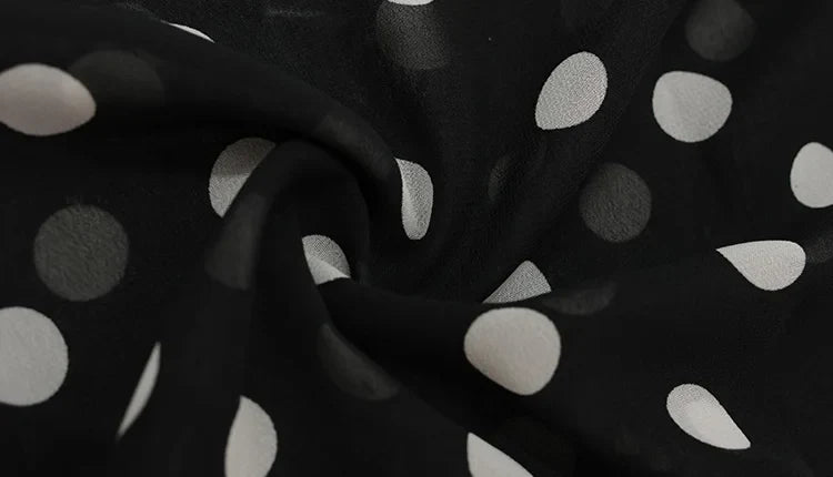Ahagaga Fashion Maxi Dresses Women Sexy Halter Neck Hollow Out High Split Polka Dot Print Elegant Party Vacation Beach Vestidos