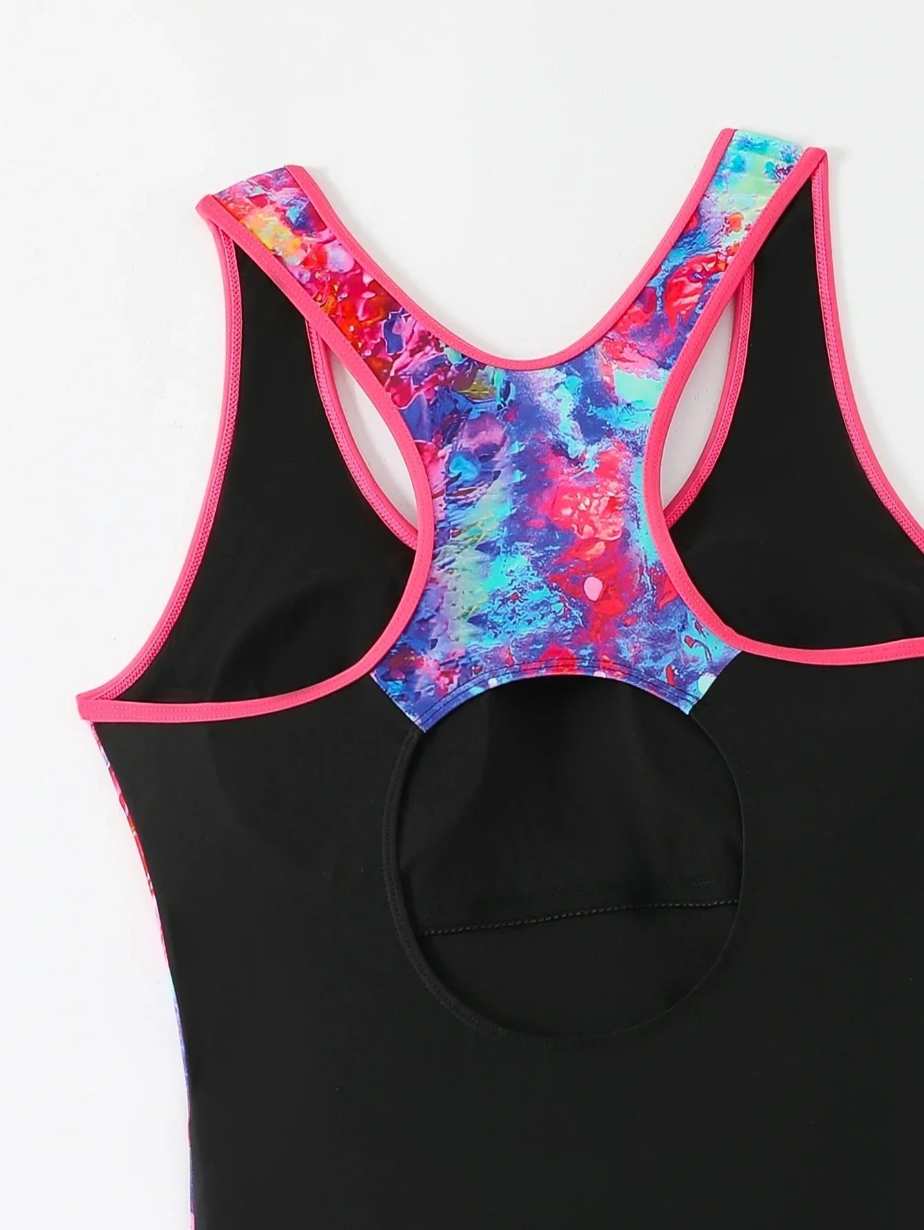 2026 Large Plus Size Swimsuit Women One Piece Slim Sporty Swimwear Female Print Bathers Bathing Swimming Swim Suit Beachwear 4XL