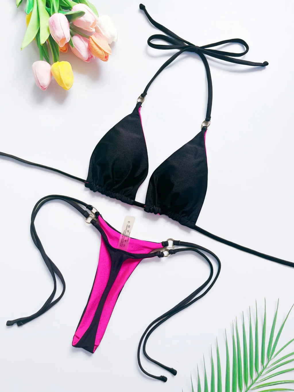 RUOTONSEPT 2026 New Sexy SolidBandage Bikini Set Women's Swimsuit Two-piece Triangle Swimwear Bathing Suit Brazilian Biquinis