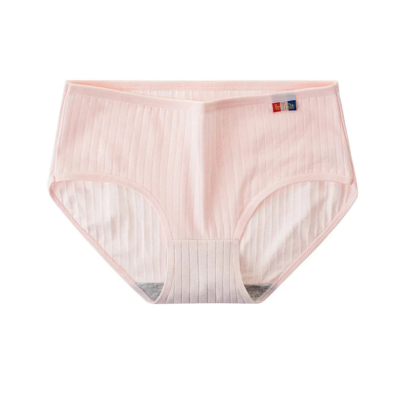 10Pcs/Set Women Cotton Seamless Panties Sexy Underwear Female Breathable Solid Color Underpants Lingerie Low Rise Briefs M-XL