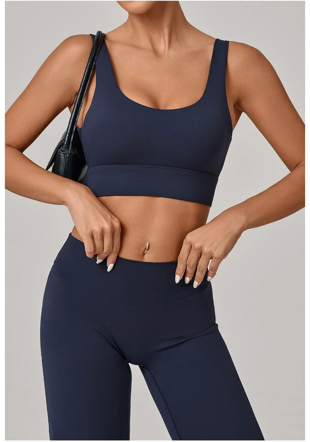 High Strength Yoga Bra Breathable Sports Bra Anti-Sweat Fitness Top Women Shockproof Crop Top Push Up Sport Bra Gym Workout Top