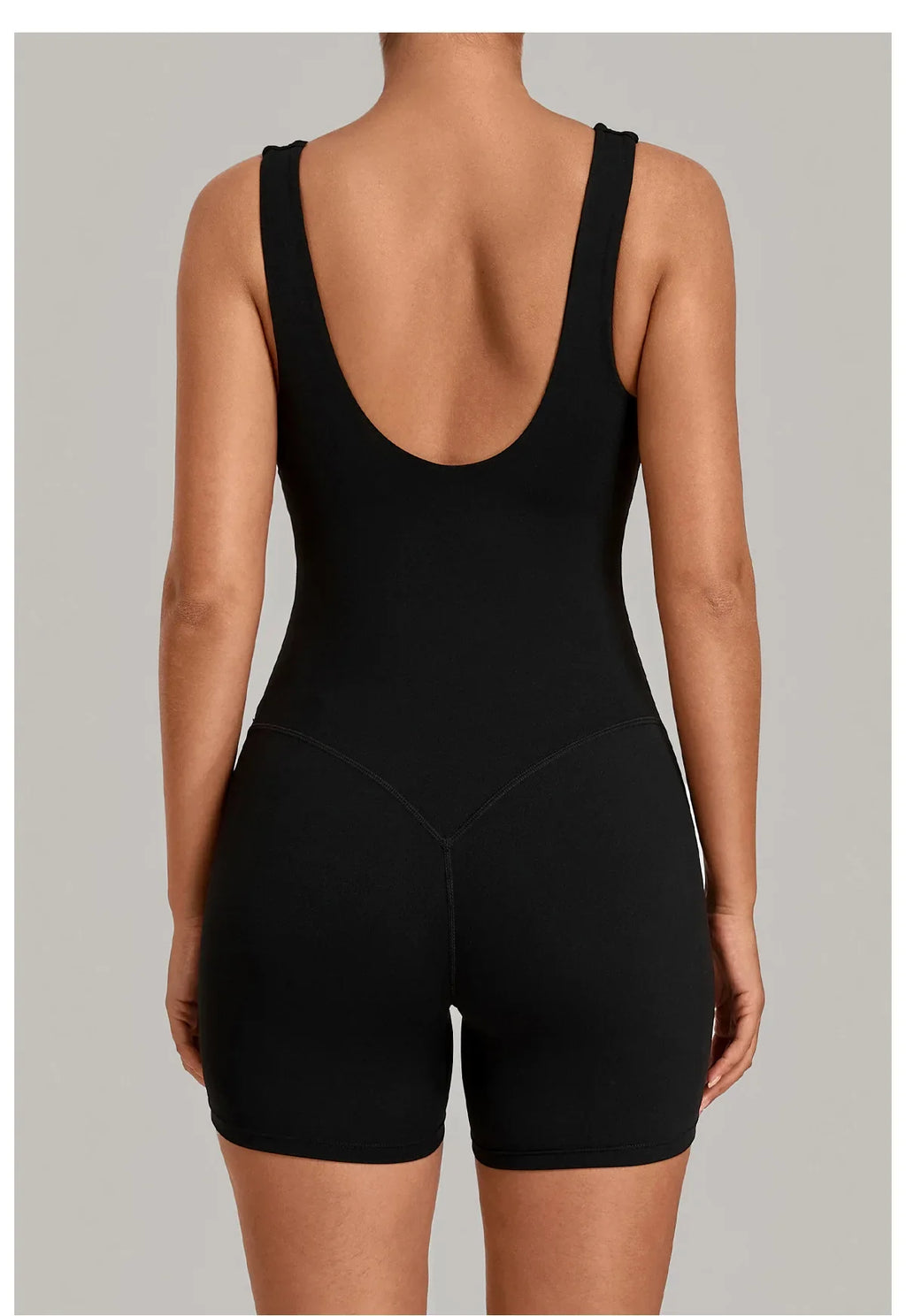 New Summer U-neck Beautiful Back Yoga Jumpsuit Women Sleeveless Tight Sports One Piece Suit Outdoor Gym Running Fitness Overalls