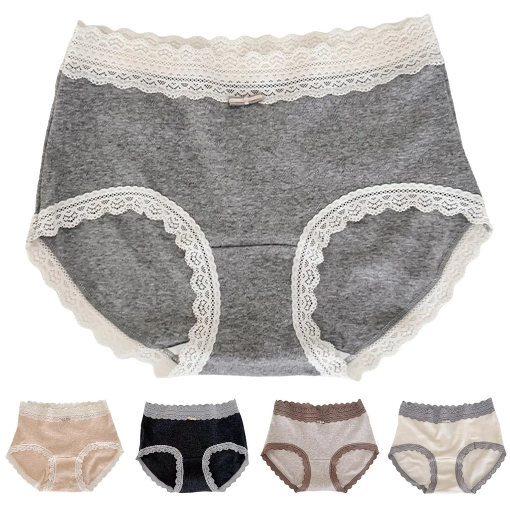 2026 Lace Patchwork Underwear For Womens Hipster Stretch Breathable Panties For Women Cotton Comfy Thongs трусы женские 부부생활 속옷