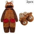Adult Raccoon Cosplay Costume Robes Kigurumi Unicorn Onesie Anime Nightgown Halloween Cartoon Bear Pajamas Winter