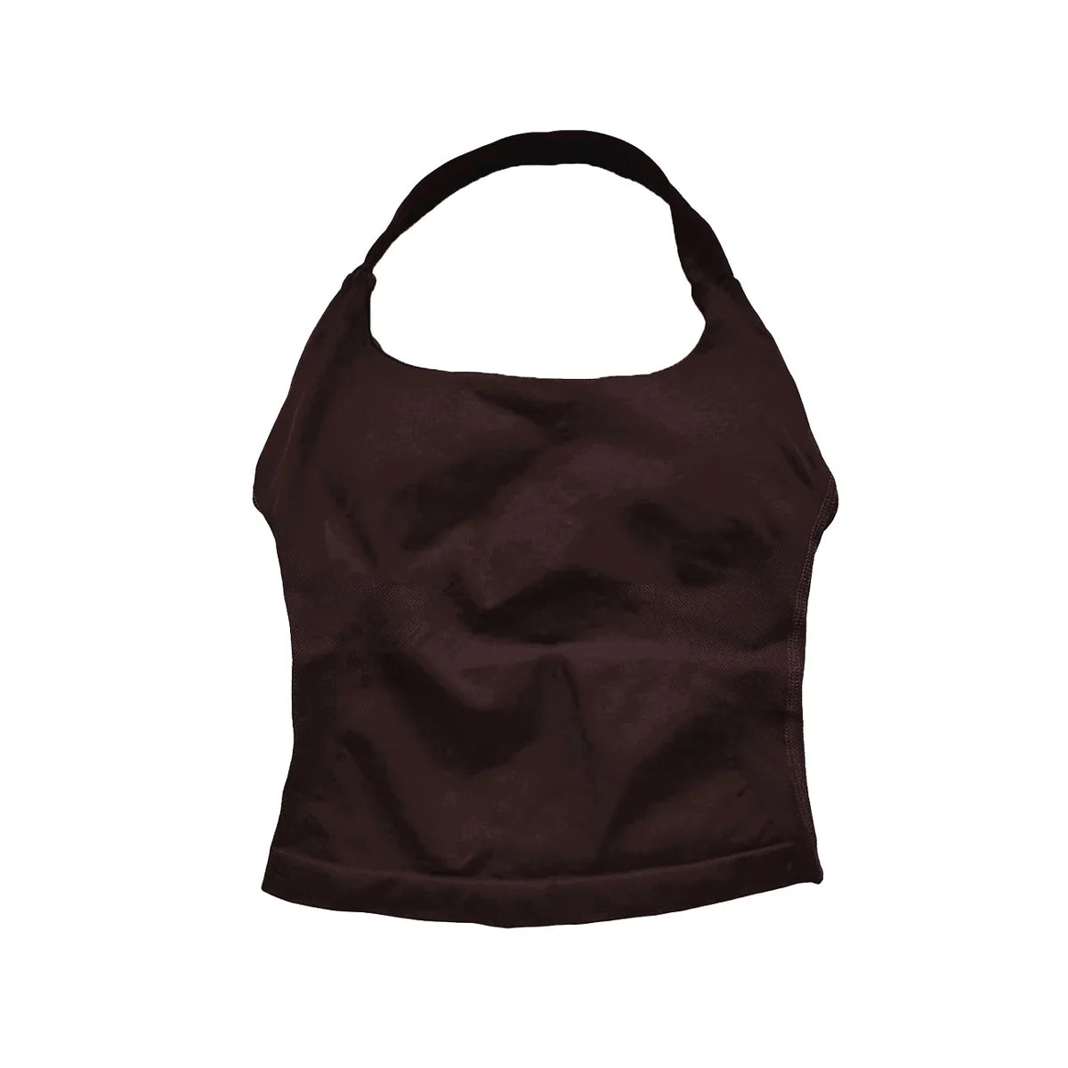 NCLAGEN Gym Halter Top Woman longline strappy tank Padded yoga clothing Fitness workout Running Activewear pilates clothes