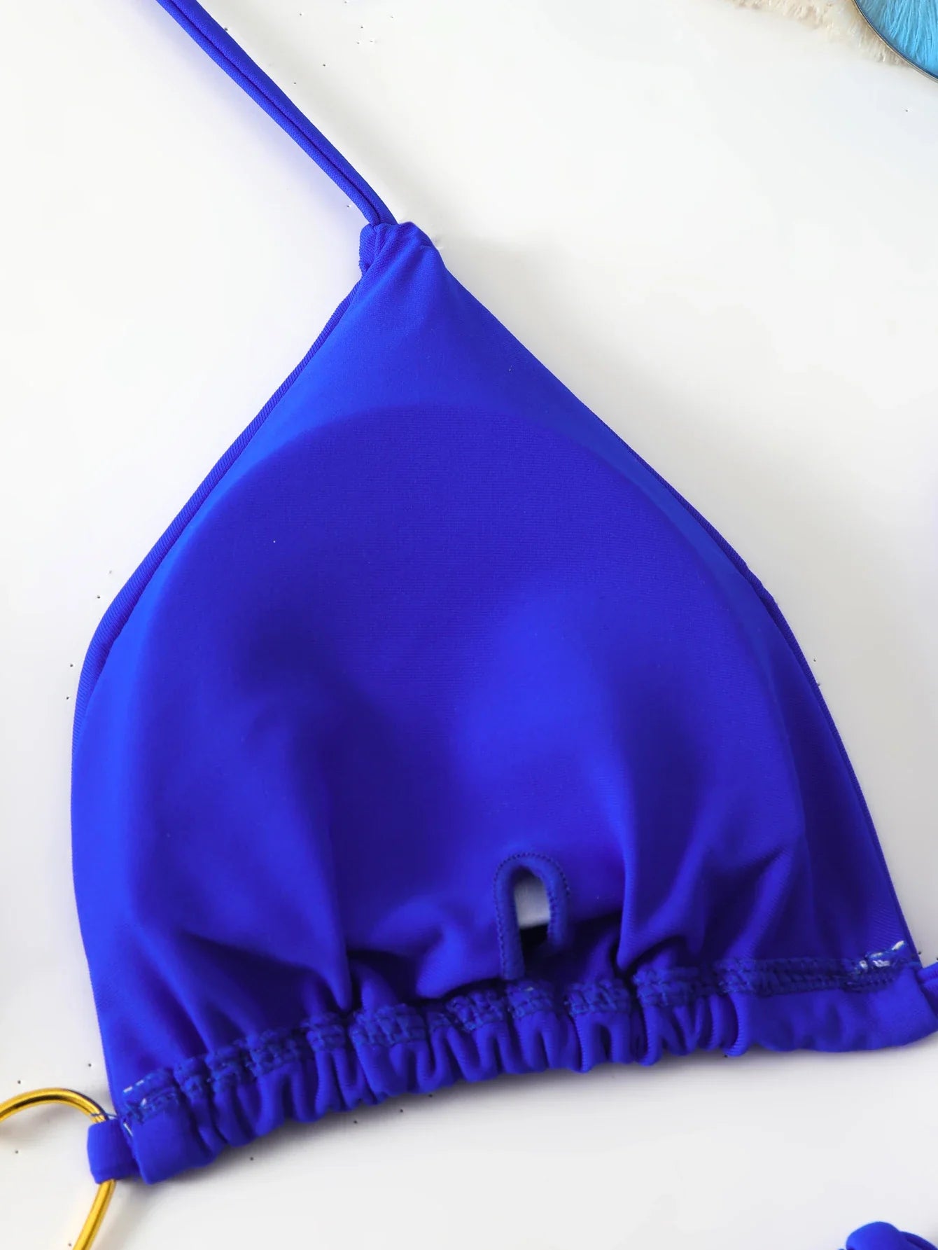 Triangle Halter String Thong Bikinis 2026 Women Sexy Swimsuit Solid Heart Swimwear Female Bathers Bathing Swimming Swim Suit