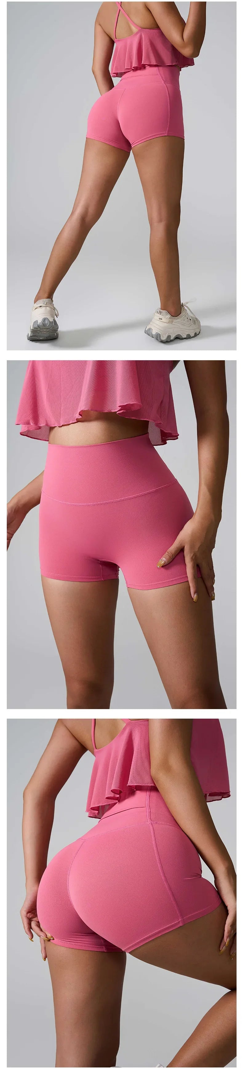 Yoga Sport Set Women Seamless Sexy Crop Top Bra Shorts Yoga Set Comfort Elastic Sport suit Workout Outfit Fitness Gym Clothes