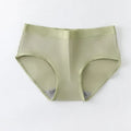 1 Pack Women Simple Panties Low Waist Soft Breathable Briefs Ladies Full Coverage Underwear Daily Solor Color Intimates M-2XL