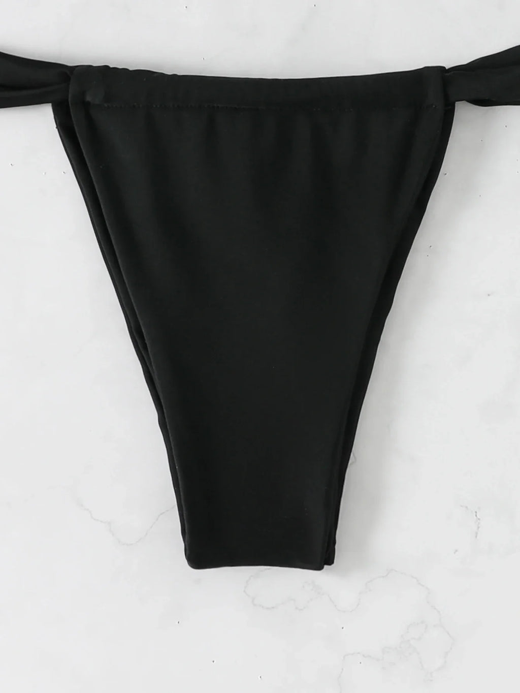 Bandeau Thong Bikinis 2026 Women Sexy Swimsuit Solid Padded Swimwear Female Bathers Bathing Swimming Swim Suit Beachwear
