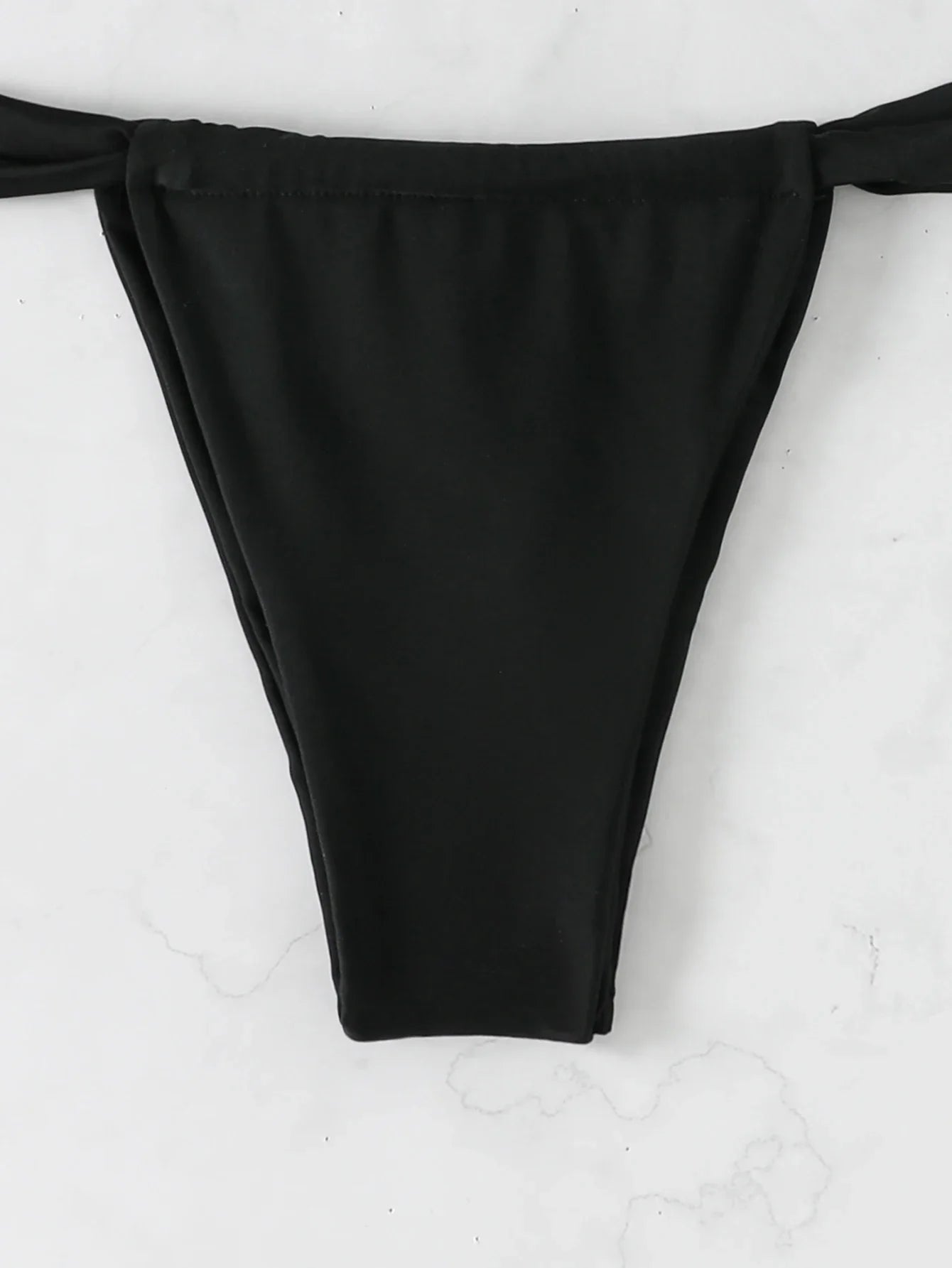Bandeau Thong Bikinis 2026 Women Sexy Swimsuit Solid Padded Swimwear Female Bathers Bathing Swimming Swim Suit Beachwear
