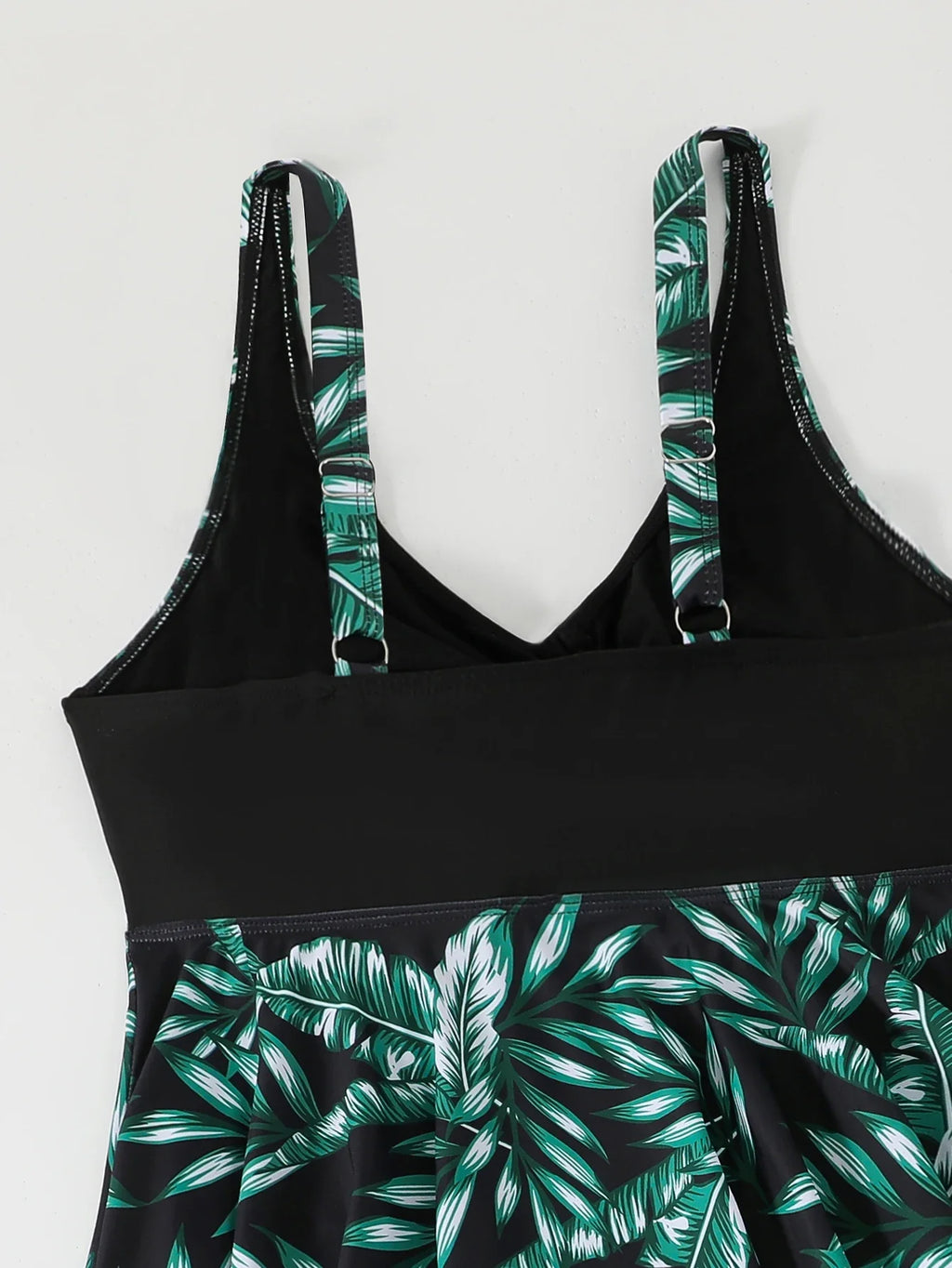 Strappy Printed Tankini 2026 Large Plus Size Swimsuit Women Beach Dress Swimwear Female Bathers Bathing Swimming Swim Suit 4XL