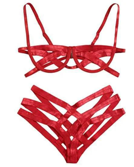 Ladies Hot Sexy Lingerie Halter Sleepwear Lace Sexy Costumes Women Sexy Underwear Temptation Erotic Lingerie Porno Costumes 2020