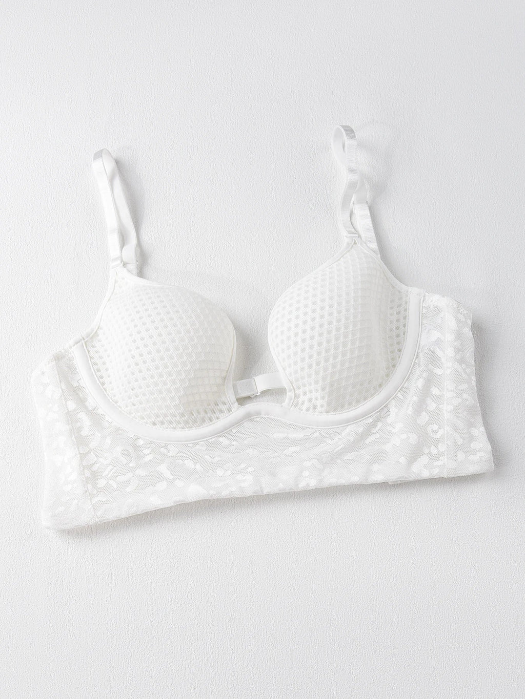 stylish mesh breathable softsteel ring bra thin design with backless multiple wearing styles comfortable Lingerie underwear