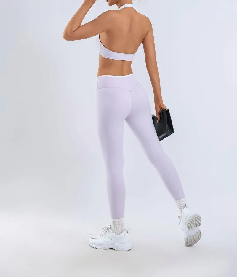 Women's Yoga Sets Fitness Sports Gym Slim Fit Hip-lifting Beautiful Back Suits Workout Casual Running Training Sets