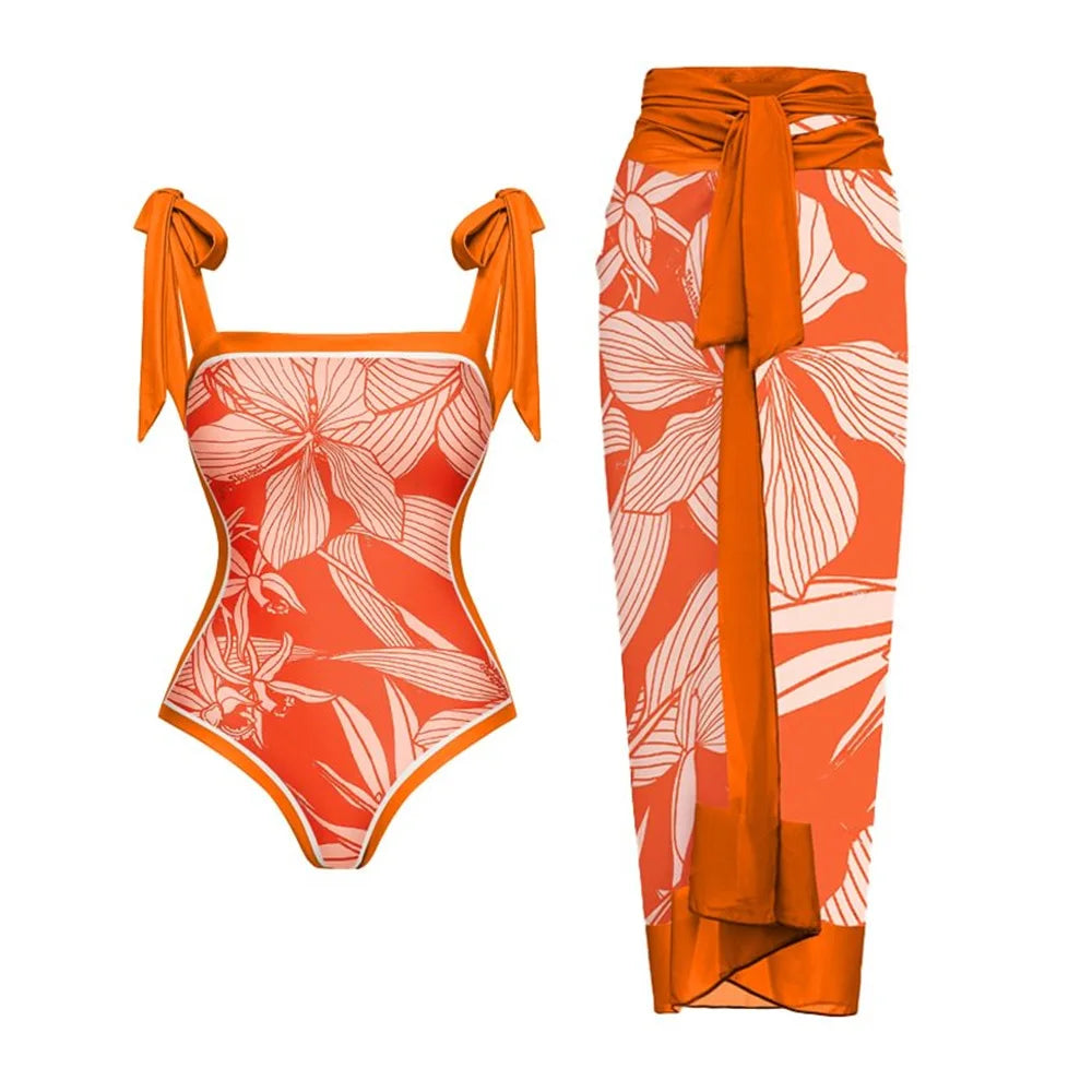 2026 High Quality Double-sided Printed Push Up Women Bikini Set Printed Strappy Bandage Swimwear Brazilian Biquini Bathing Suit