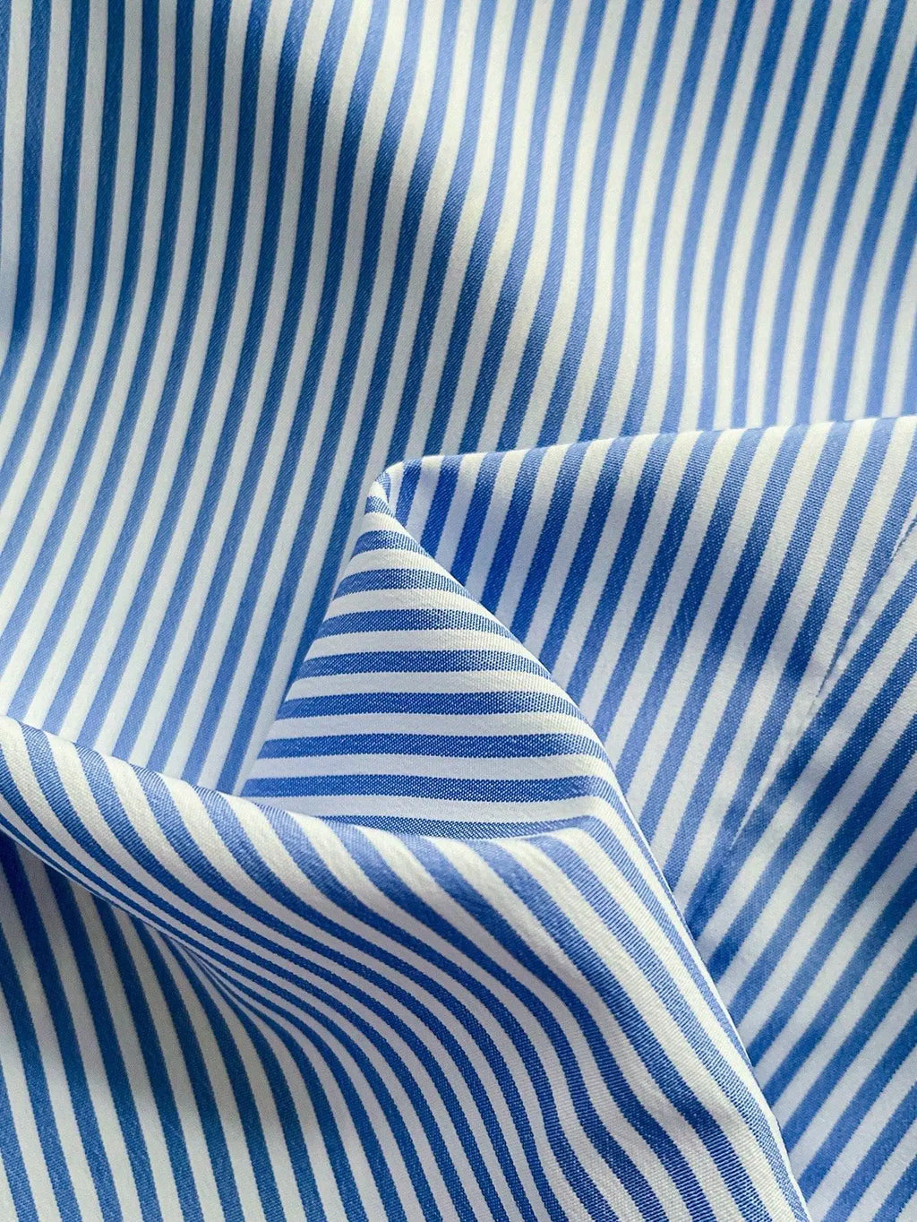 Summer Casual Shirt Women's Blue Striped Halter Top V Neck Button Down Sleeveless Slim Fit Blouse 2026 Y2K Style Streetwear