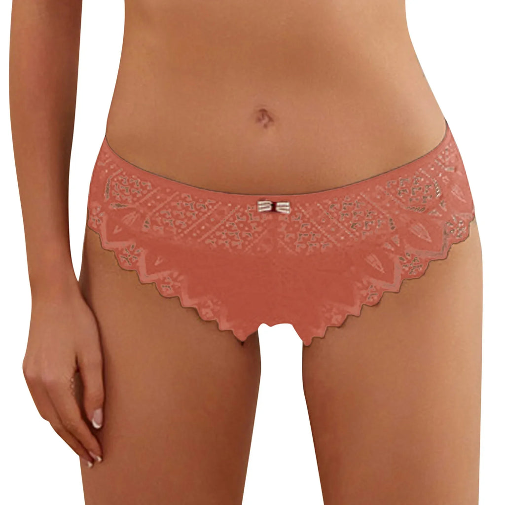 2026 Sexy Panties Womens Fashion Lace Lingerie Seductive Low Waisted Underwear Nylon Granny Thongs Woman трусы женские 부부생활 속옷