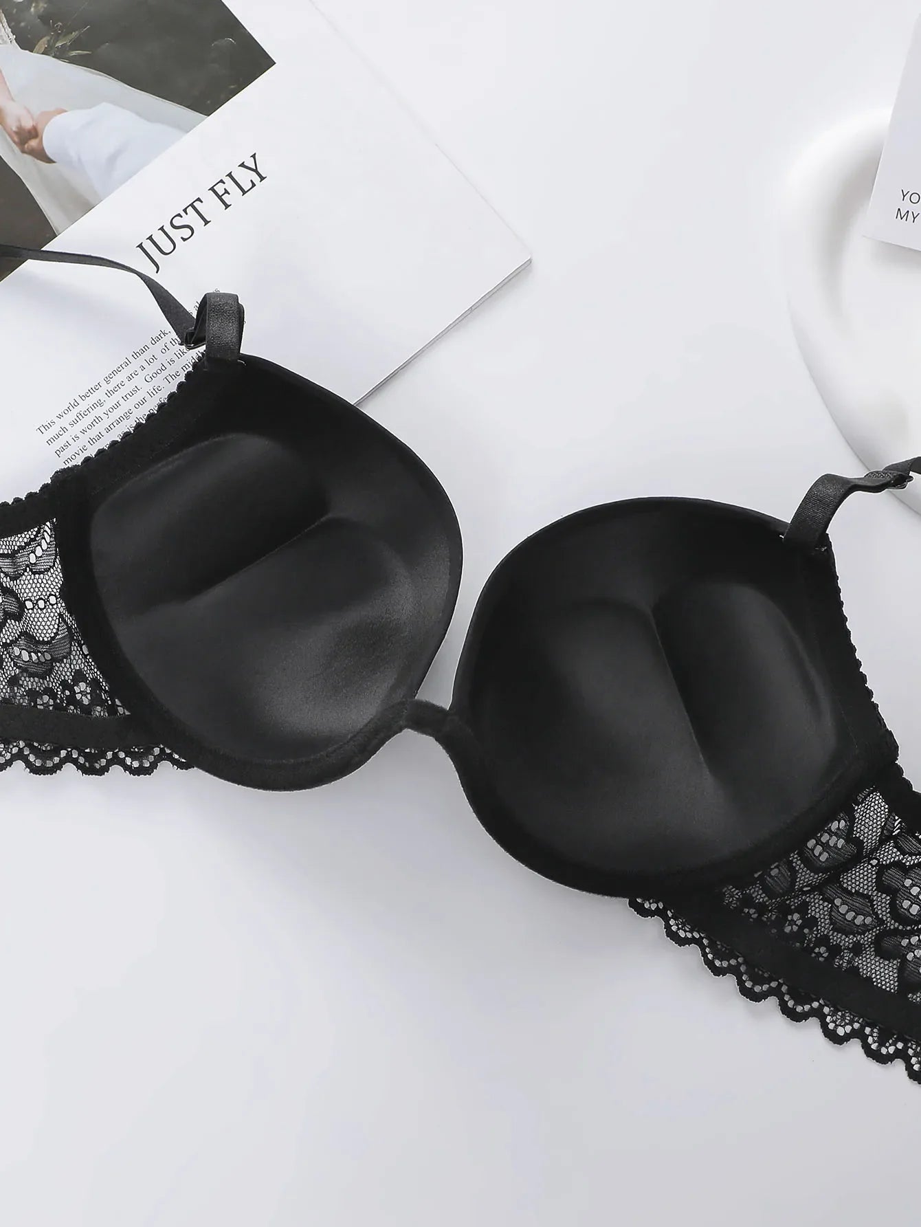 Women Solid Color Sexy Underwear Set Gathered Push Up Underwear Daily Comfortable And Close Fitting Seamless Underwear Set 3208