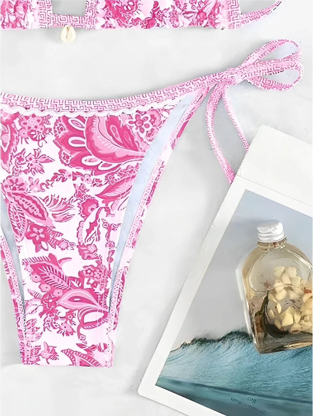 2026 Halter String Triangle Two Piece Bikini Women Swimwear Female Swimsuit Bathers Bathing Swimming Suit Beachwear Summer