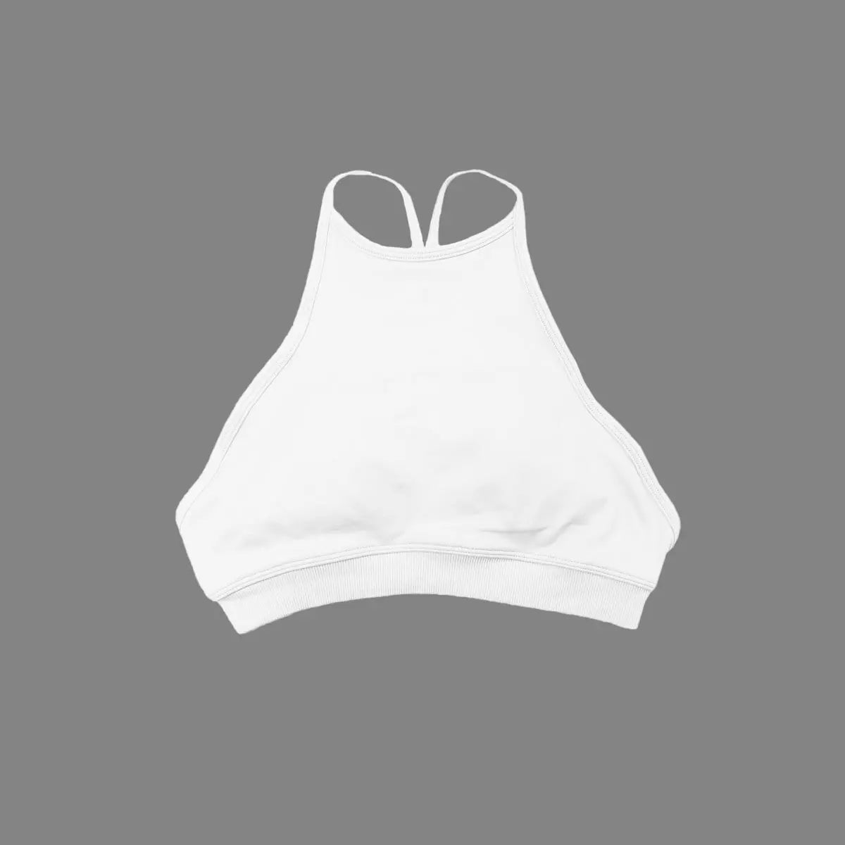 NCLAGEN Dynamic High Neck Backless Sports Bra Support Back Cross Fitness Underwear Push-up Gym Clothes Workout Sports Tank Top