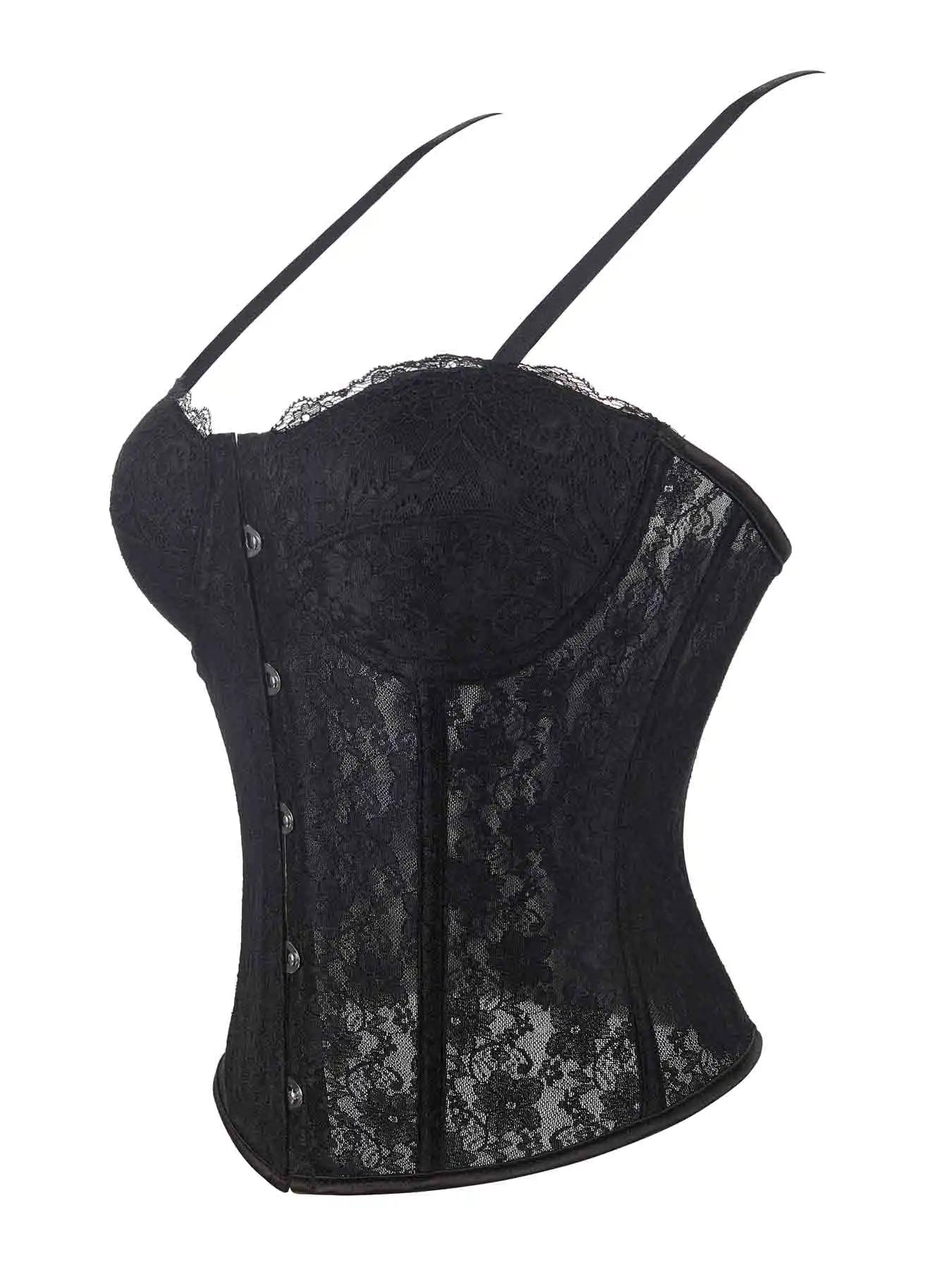 New abdomen corset Europe and the United States wind corset skinny sexy lace steel ring thin breathable.