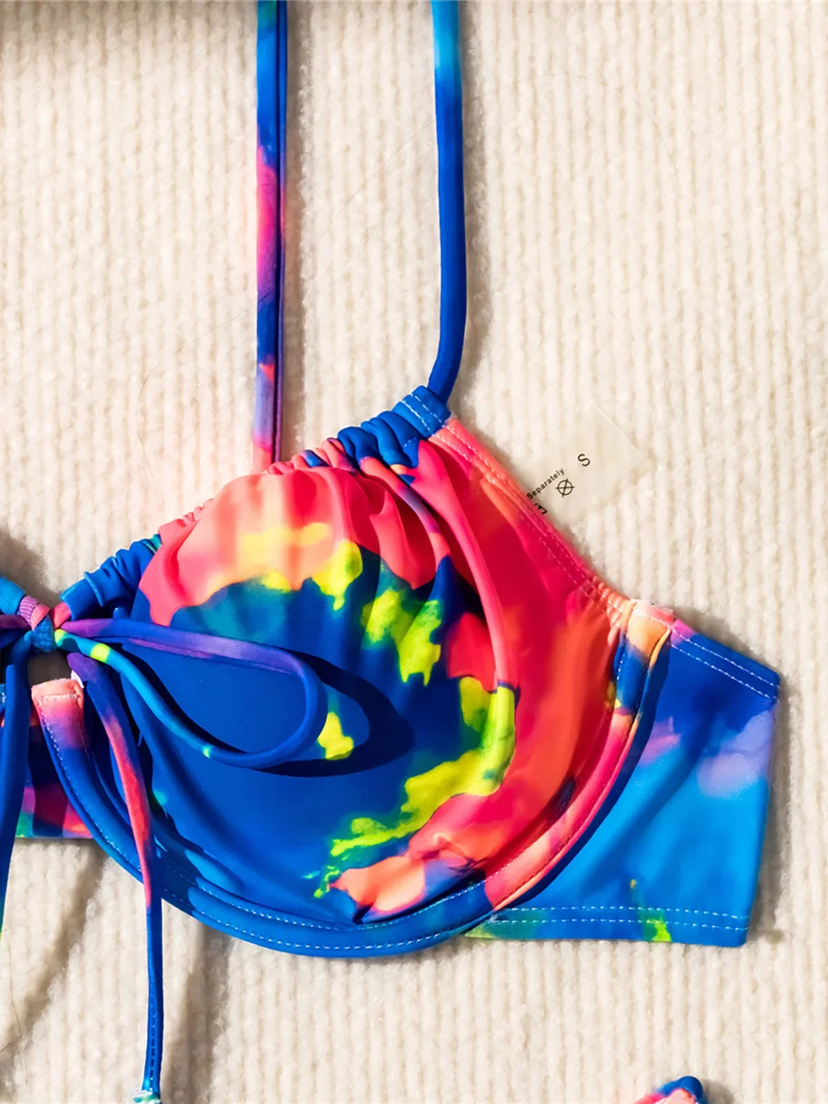 Colorful Printed Underwired Brazilian Bikini Female Swimsuit Women Swimwear Two-pieces Bikini set Bather Bathing Suit Swim K5340
