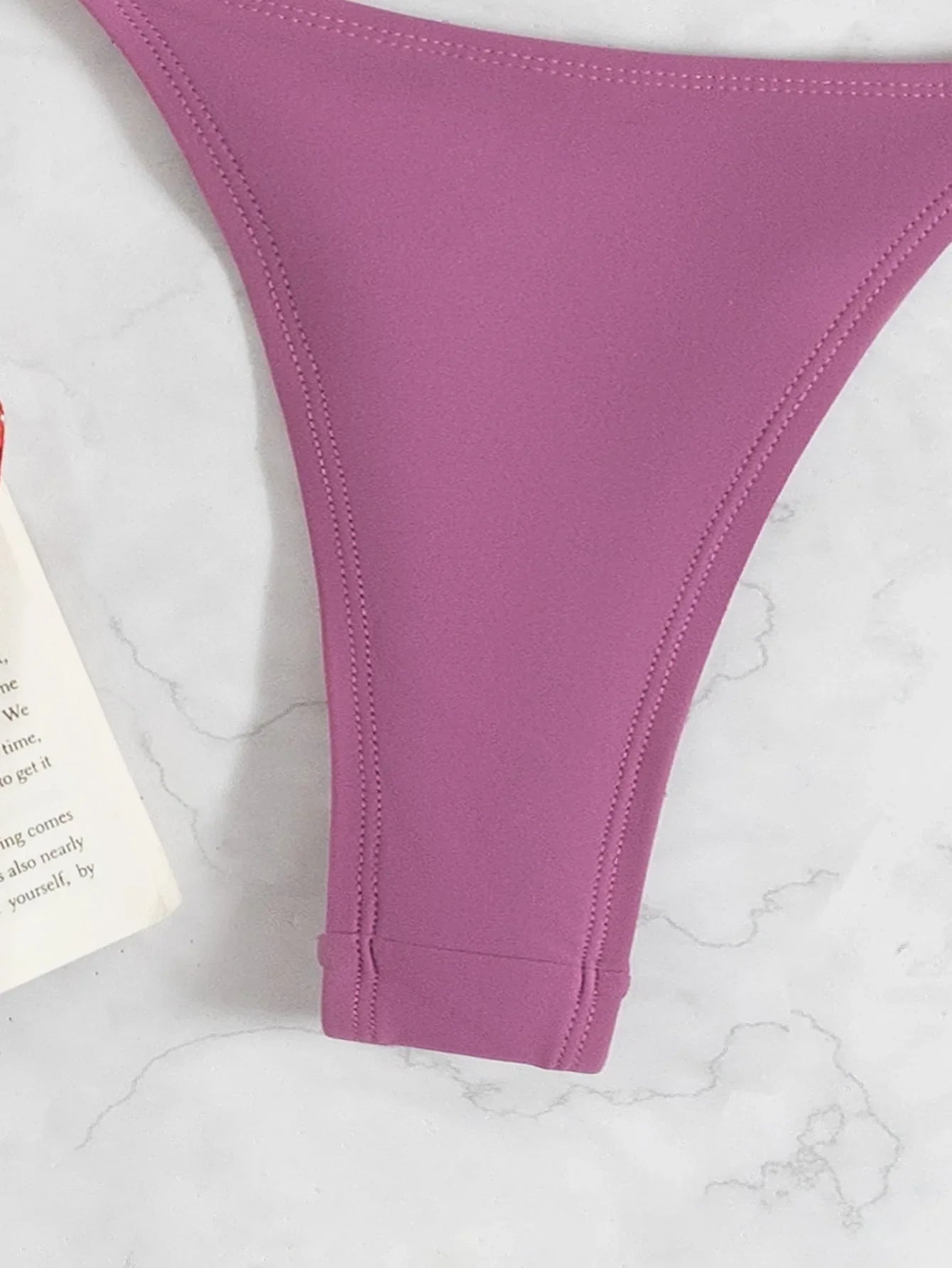 DEKA New Sexy One-shoulder Bikini Female Thong Swimsuit Women Diamond Swimwear Two-pieces Bikini Set Bather Bathing Suit Swim