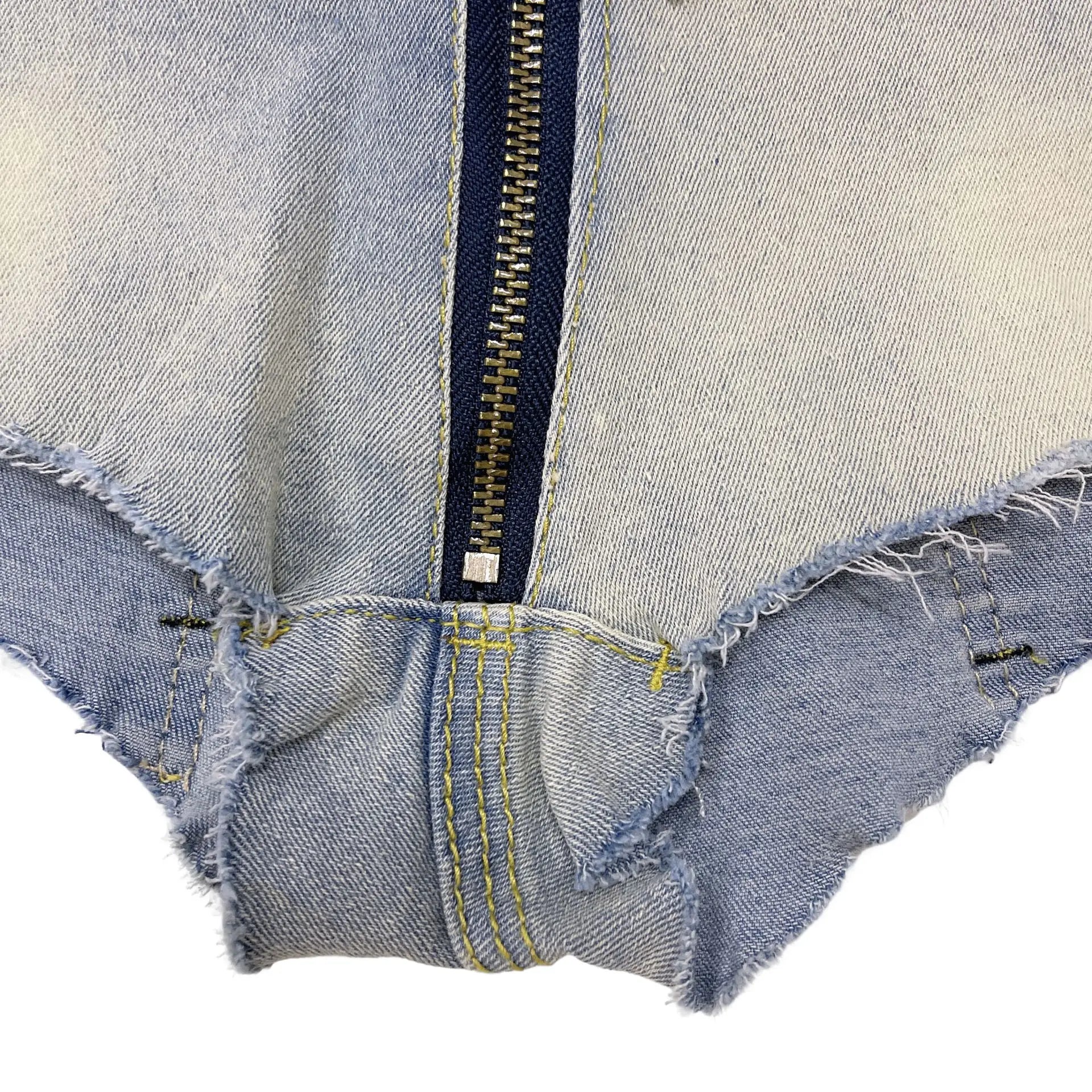 Summer Sexy Hotpants Women's Elastic Low Waist Denim Shorts Female Streetwear Club Bra Sexy Mini Jean Hot Pants Charming 13O1