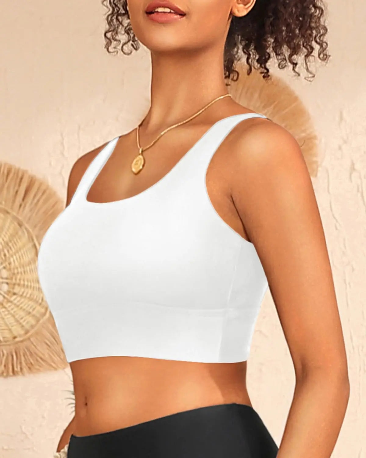 2026 Sport Swim Vest Swimsuit Only Tops Padded Swimwear Women Solid Bathers Bathing Swimming Swim Suit Female