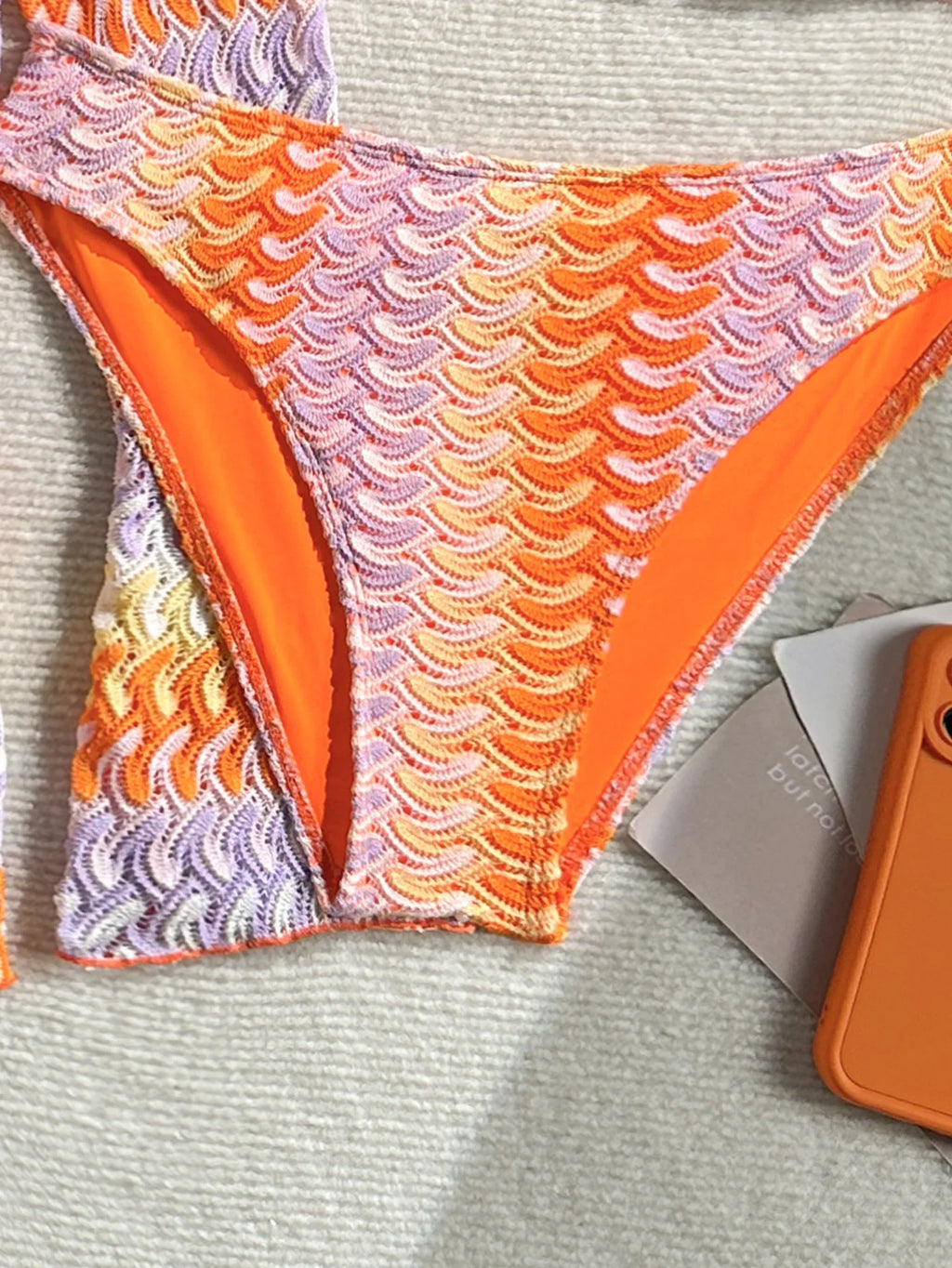 Print With Long Sleeve Cover Up Bikini Women Swimsuit Female Swimwear Three-pieces Bikini Set Bather Bathing Suit Swim Beachwear