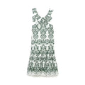 Vintage Flower Embroidery Summer Maxi Dress Women Bakless Tie Up Ruffles Long Beach Vestidos Sexy Tank Party Dresses Sundress
