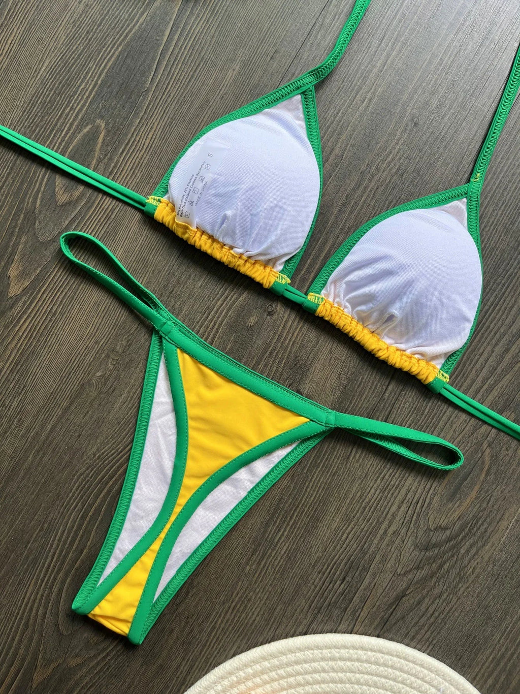 Extreme Mini Micro Brazilian Bikini Women Swimwear Female Swimsuit Two-pieces Bikini Set Thong Halter Bathing Suit Swim Lady
