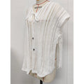 2026 New Short Sleeve V Neck Crochet Knitted Tunic Beach Cover Up Cover-ups Beach Dress Beach Wear Beachwear Female Women V8211